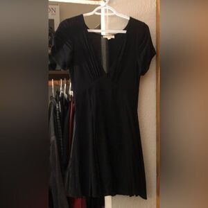 NWT!! PacSun/LA Hearts V Neck Black Minidress, Large
